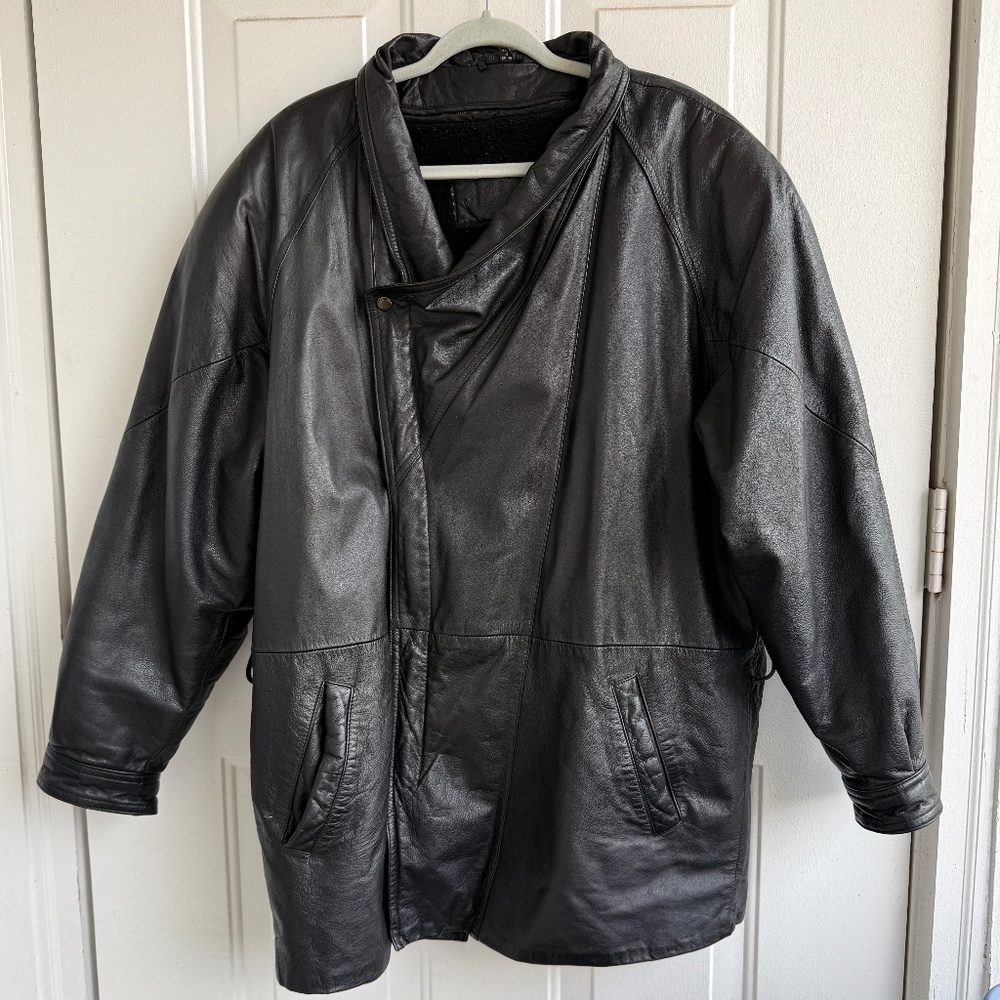 Vintage J Elkins by Alamo Uomo |‎ Leather Flight Jacket